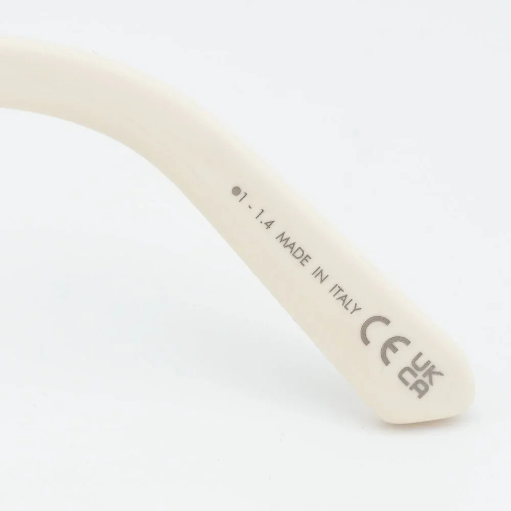 Dior 30MONTAIGNEO S1F 9500 Eyeglasses Ivory 55mm Square Frame